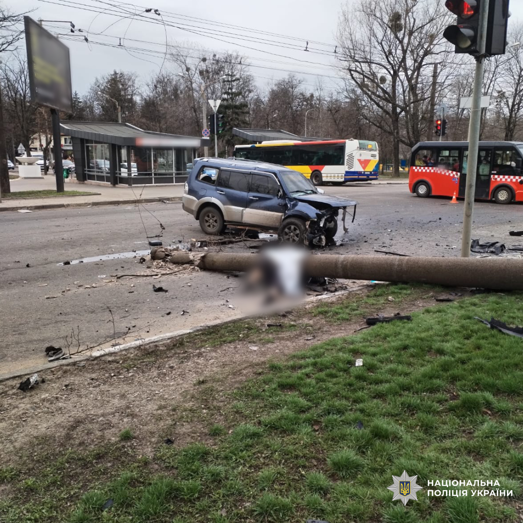 Поліція розслідує кримінальне провадження за фактом ДТП зі смертельними наслідками у Харкові