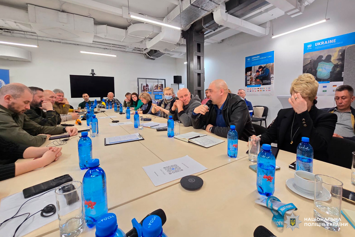 Поліцейські та ветеранські організації обговорили питання ветеранської політики