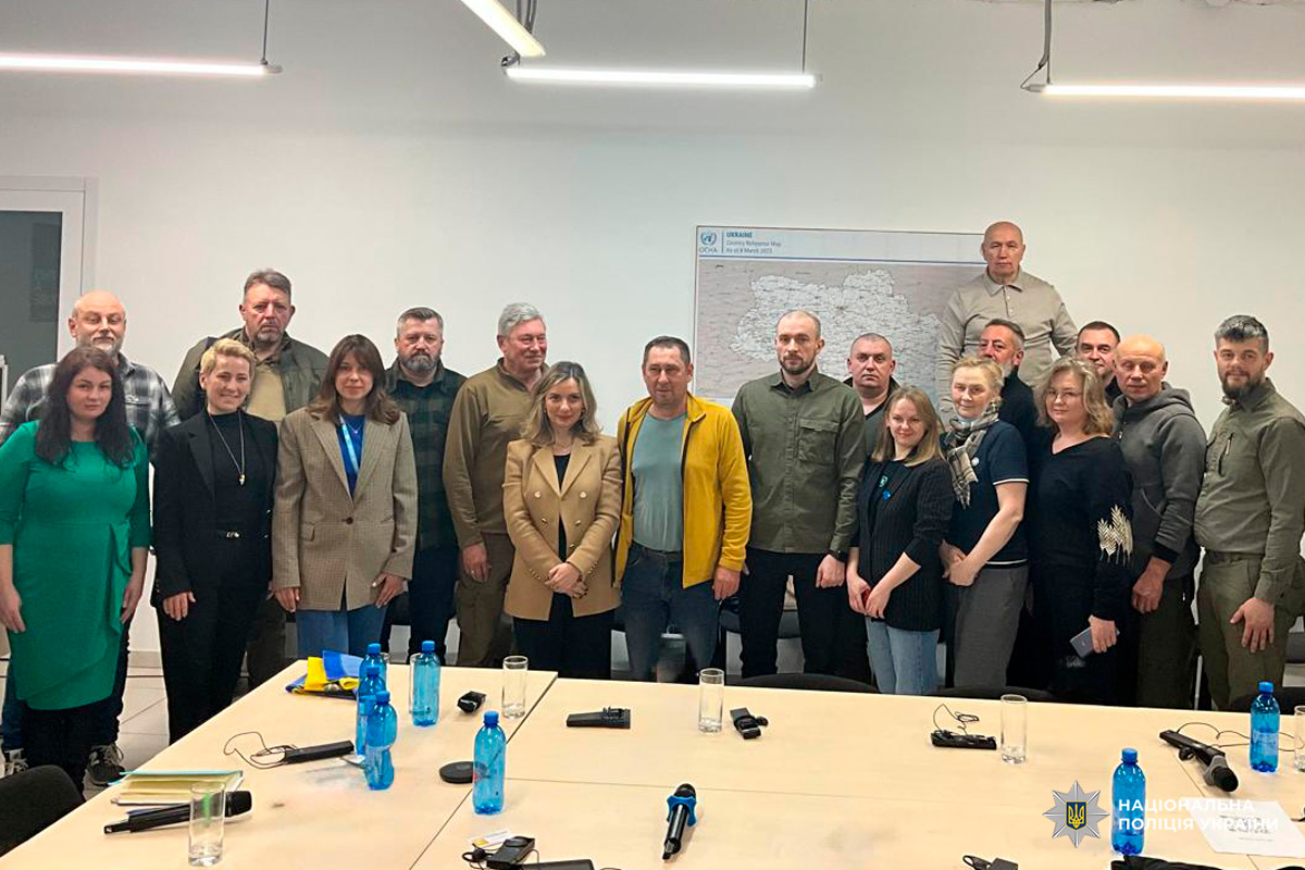 Поліцейські та ветеранські організації обговорили питання ветеранської політики