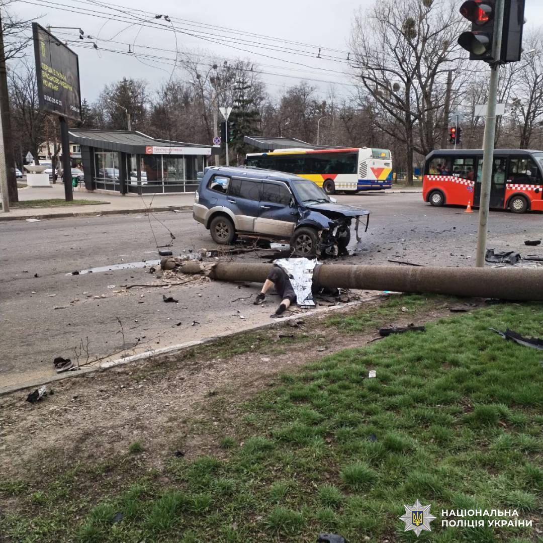 Протягом березня кількість ДТП  на Харківщині зменшилася: поліція проаналізувала стан аварійності на автошляхах