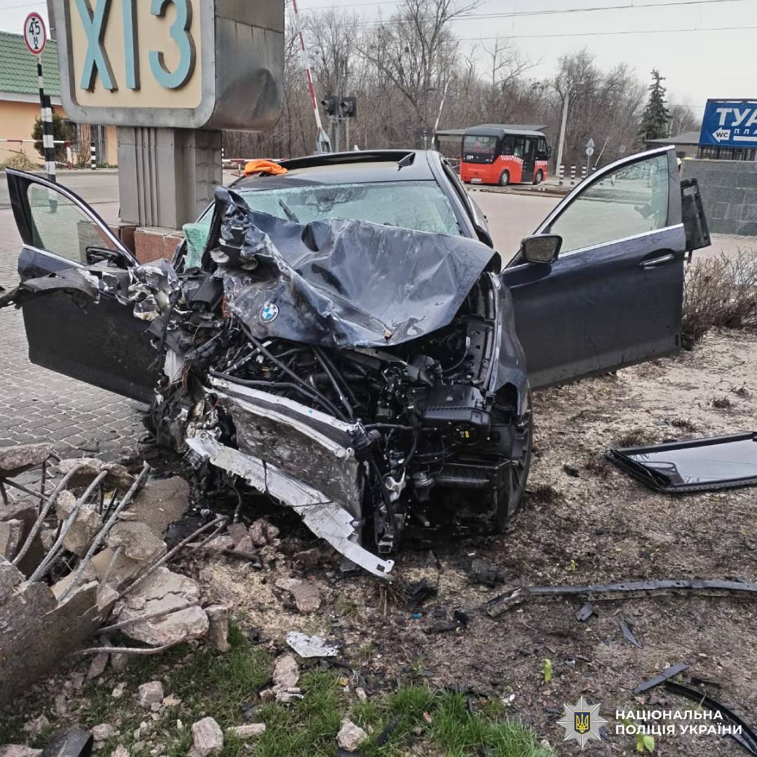 Протягом березня кількість ДТП  на Харківщині зменшилася: поліція проаналізувала стан аварійності на автошляхах