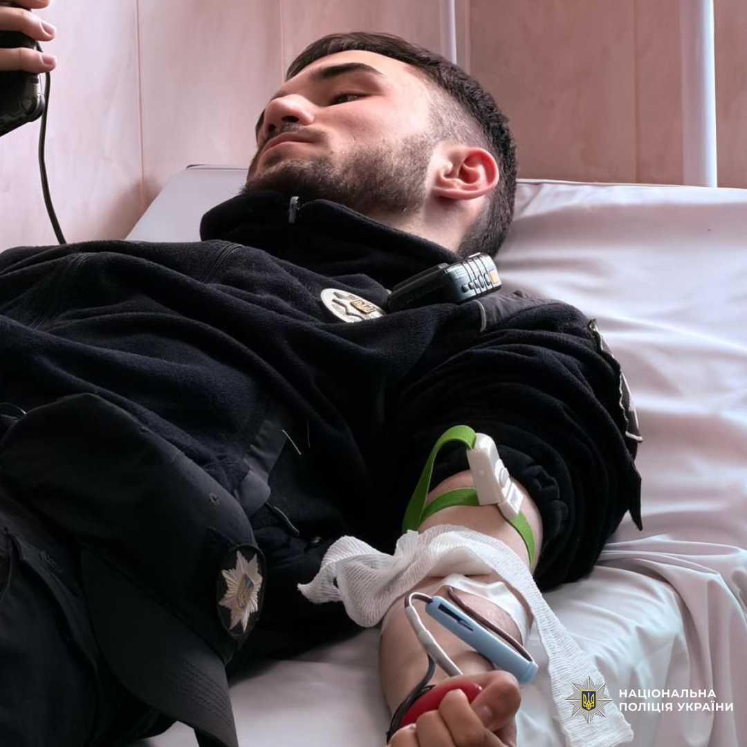 на Берестинщині правоохоронці долучилися до донорського руху