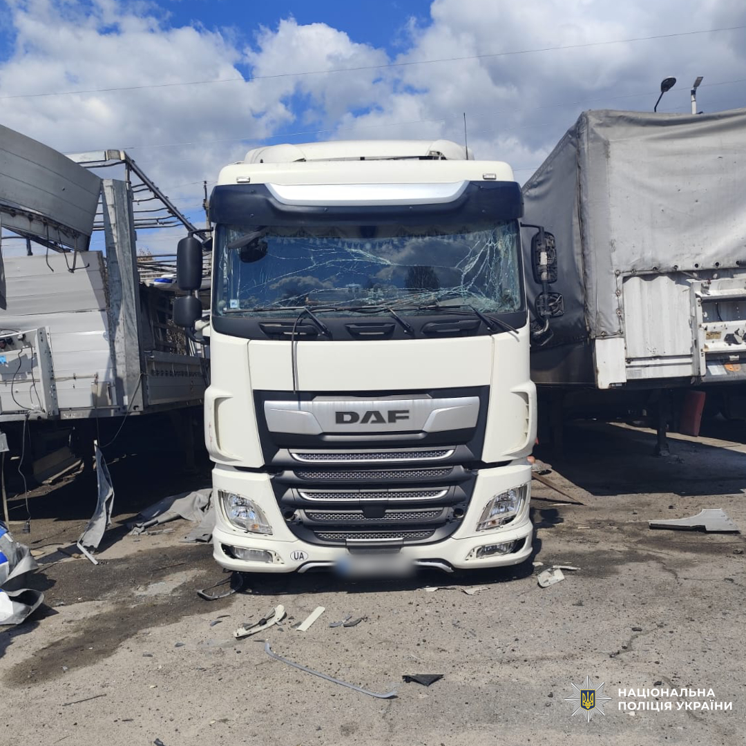 поліція задокументувала наслідки атаки росіян