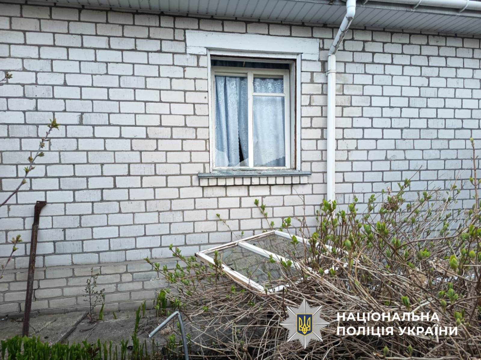 На фотографії зображено наслідки атаки рф у області.