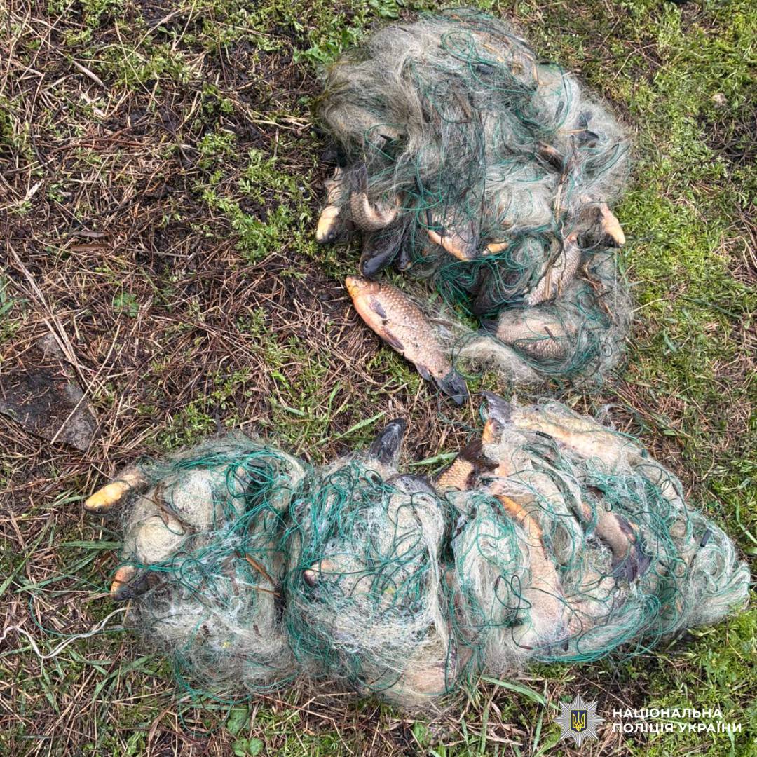 У Берестинському районі під час операції «Нерест» поліцейські викрили порушника правил рибальства