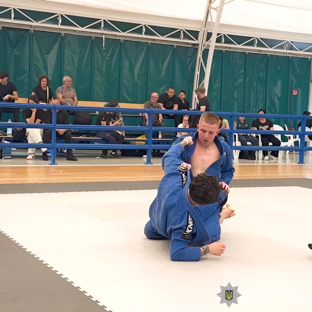 Поліцейський Харківщини гідно представив Україну та Національну поліцію на міжнародному рівні