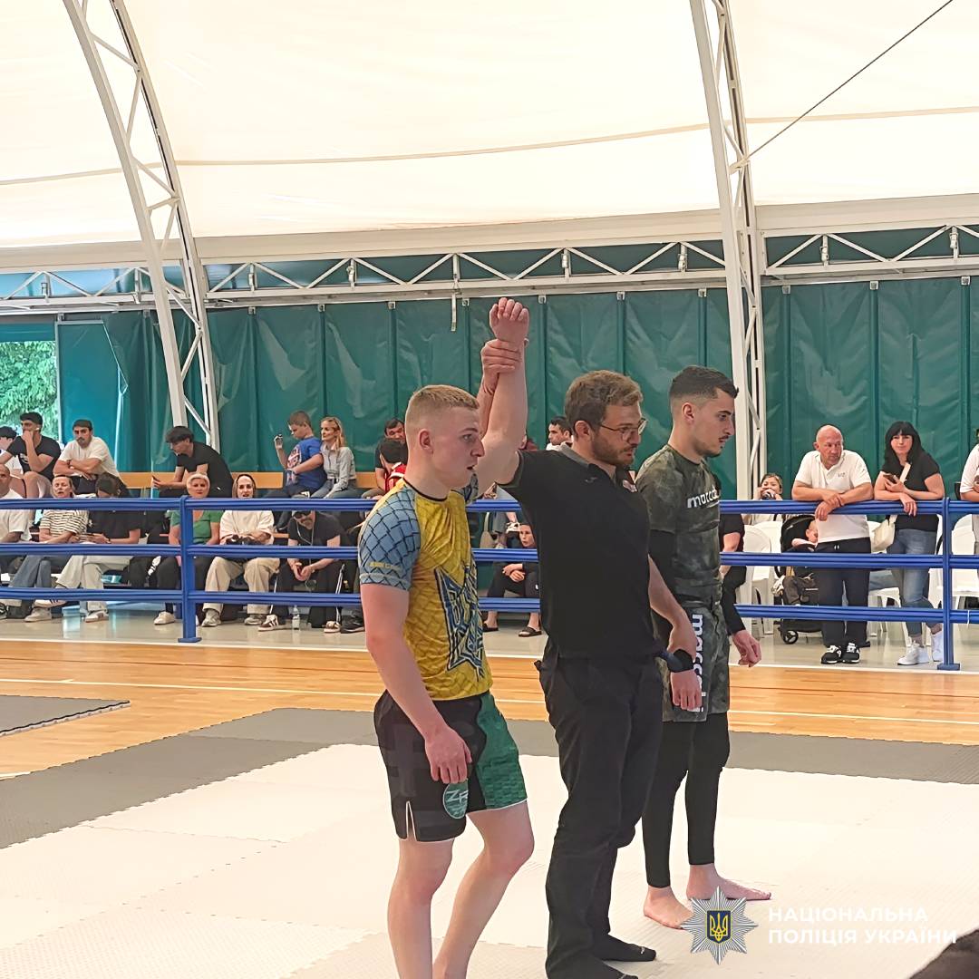 Поліцейський Харківщини гідно представив Україну та Національну поліцію на міжнародному рівні