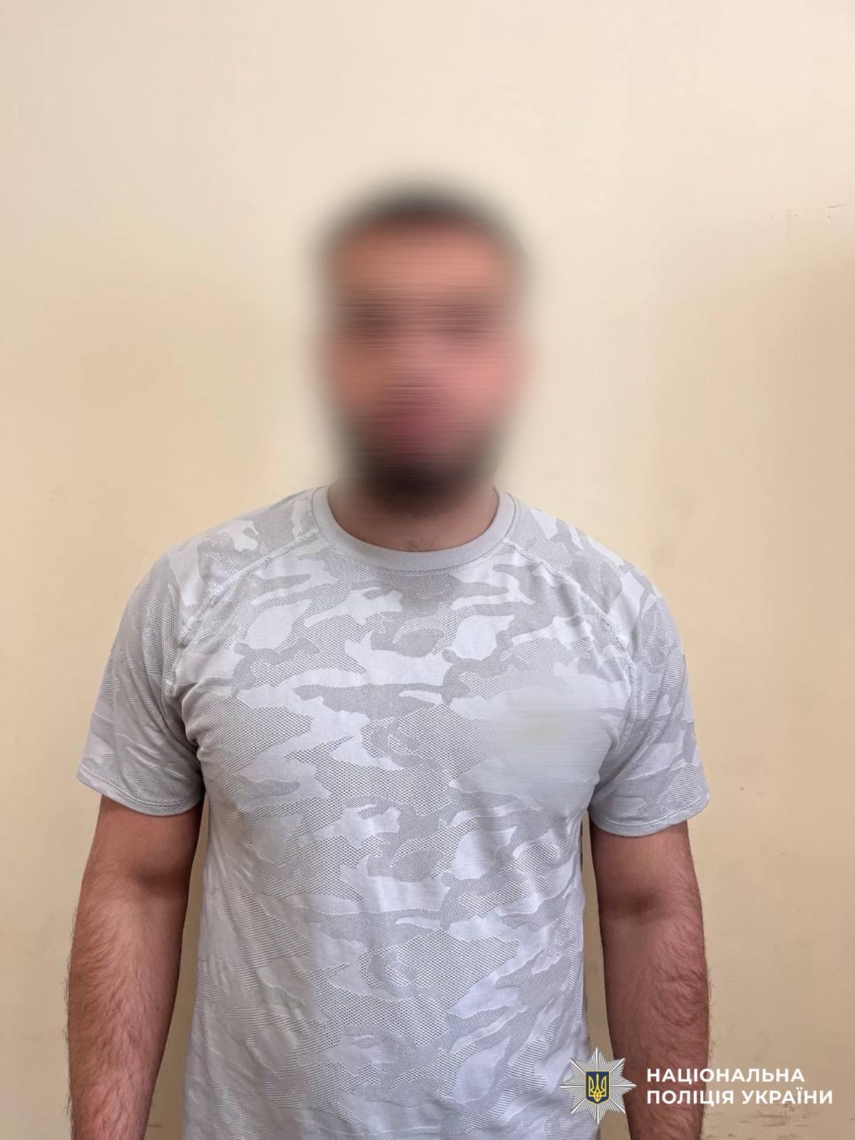 На фото один із затриманих.