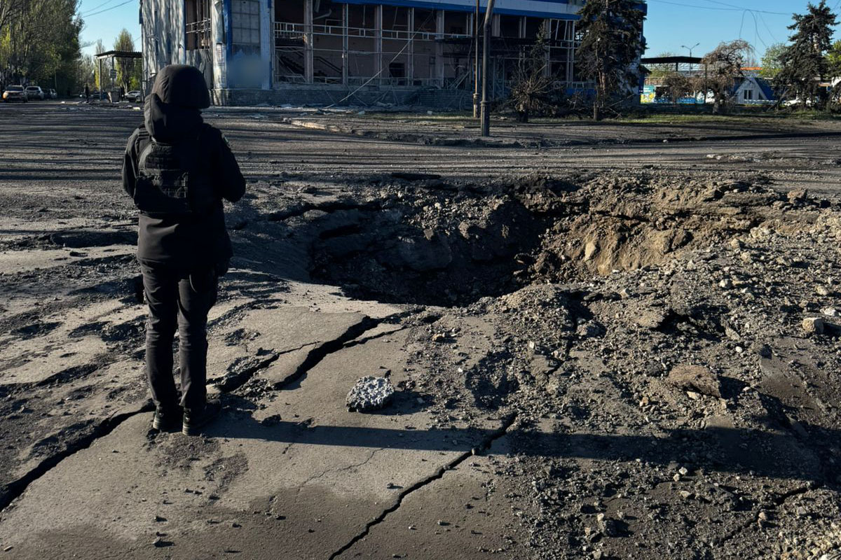 Зруйнована будівля