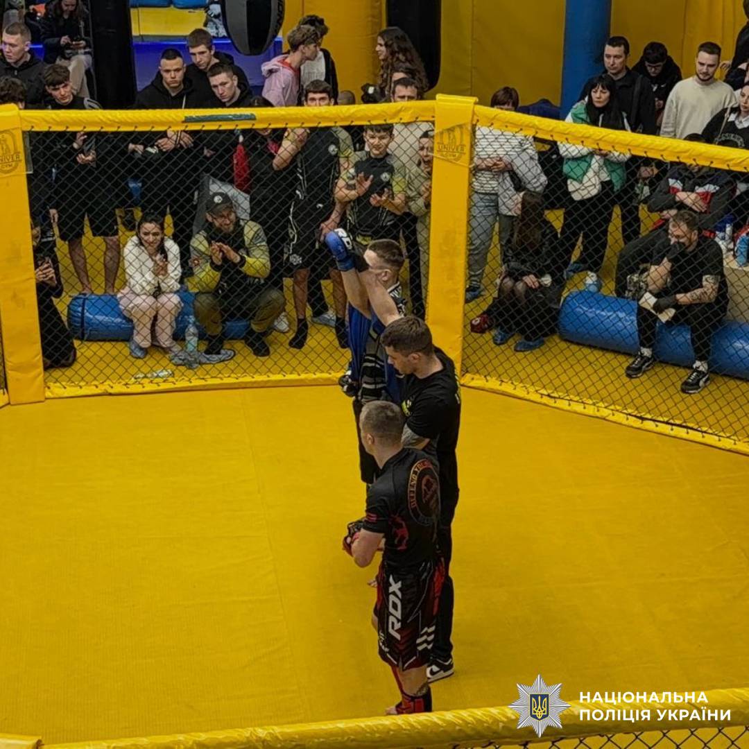 Поліцейський охорони став чемпіоном Харківщини з бойових мистецтв