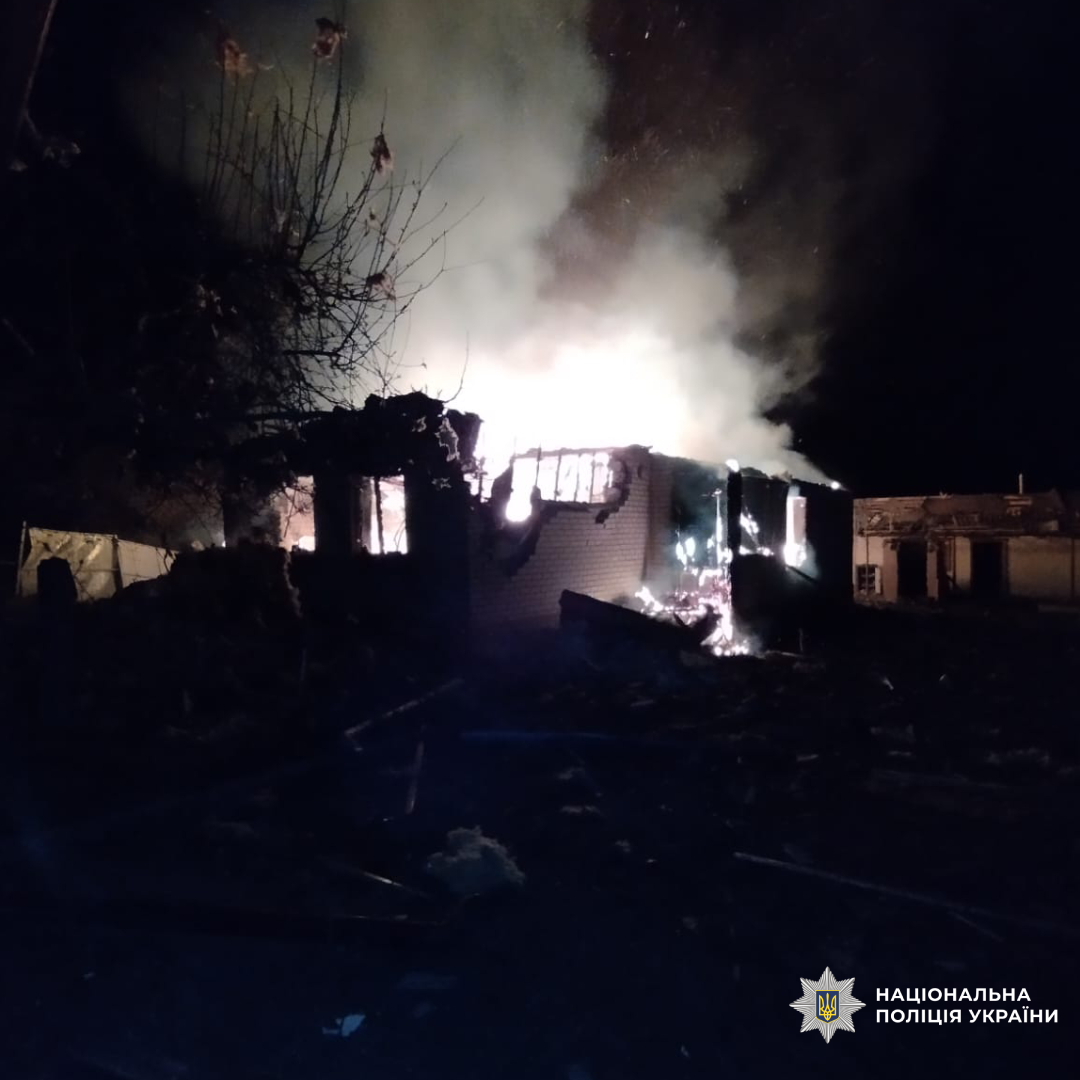 поліція Харківщини документує наслідки ворожих атак по регіону
