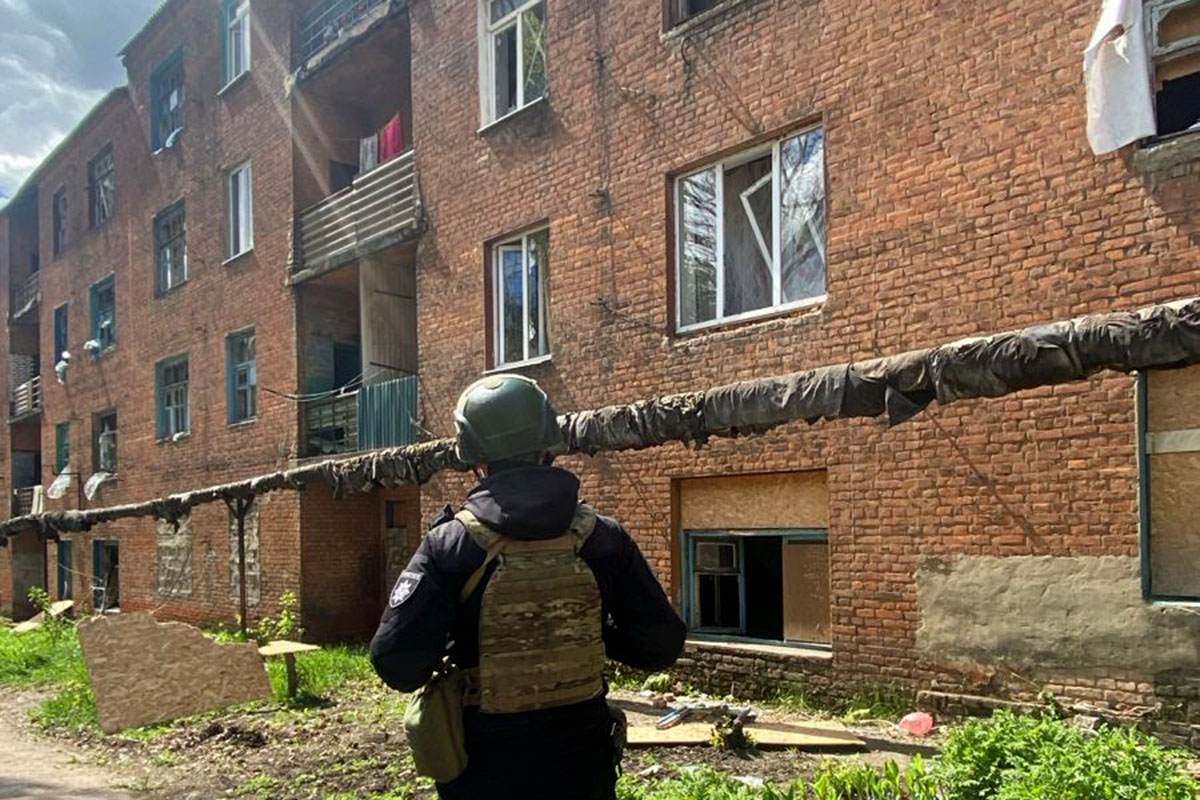Пошкоджений будинок