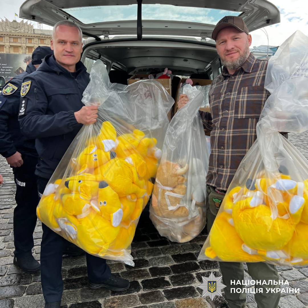 Турбота про найменших: поліція Харківщини долучилася до ініціативи підтримки дітей під час евакуації