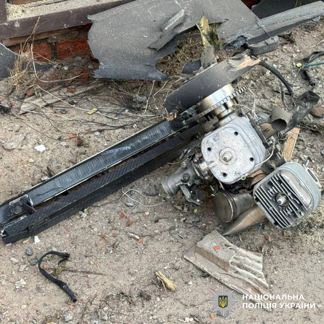 На фото наслідки ворожого обстрілу