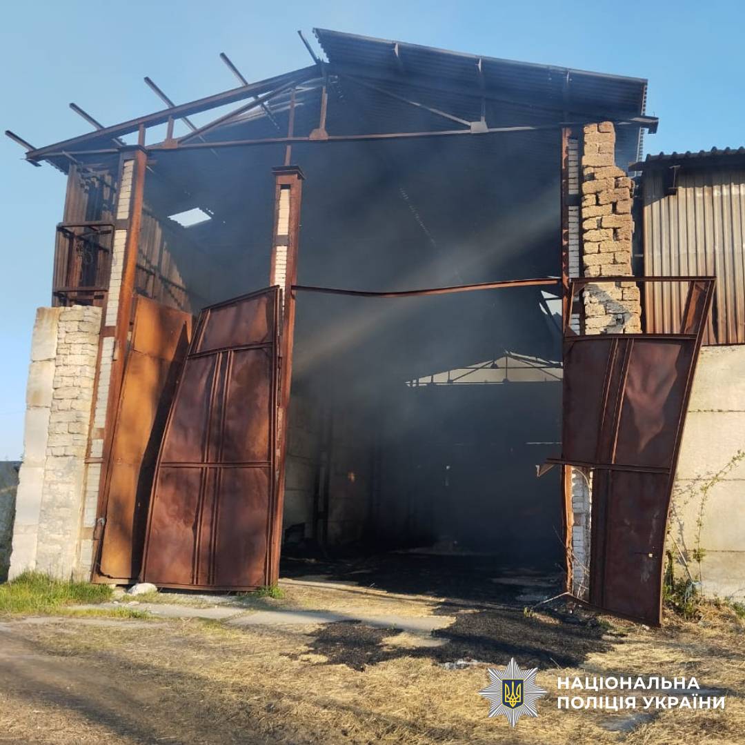 На фото наслідки ворожого обстрілу