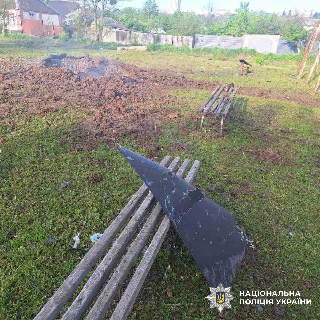 На фото наслідки ворожого обстрілу