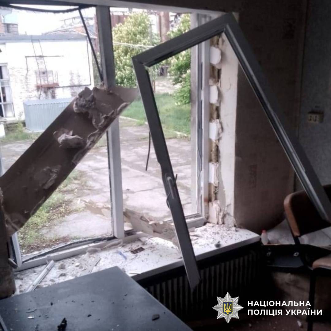 На фото наслідки ворожого обстрілу