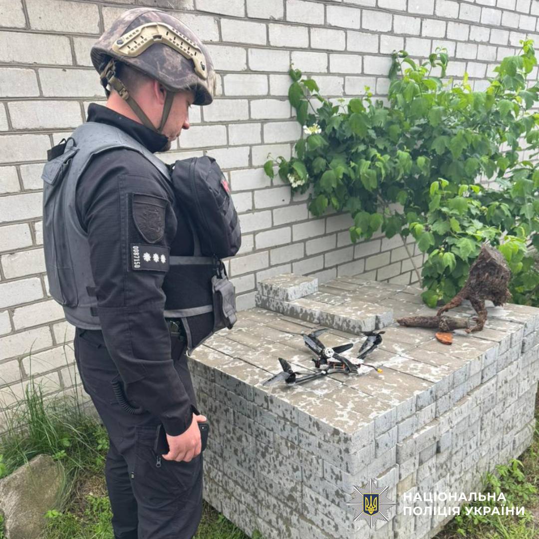 На фото наслідки ворожого обстрілу