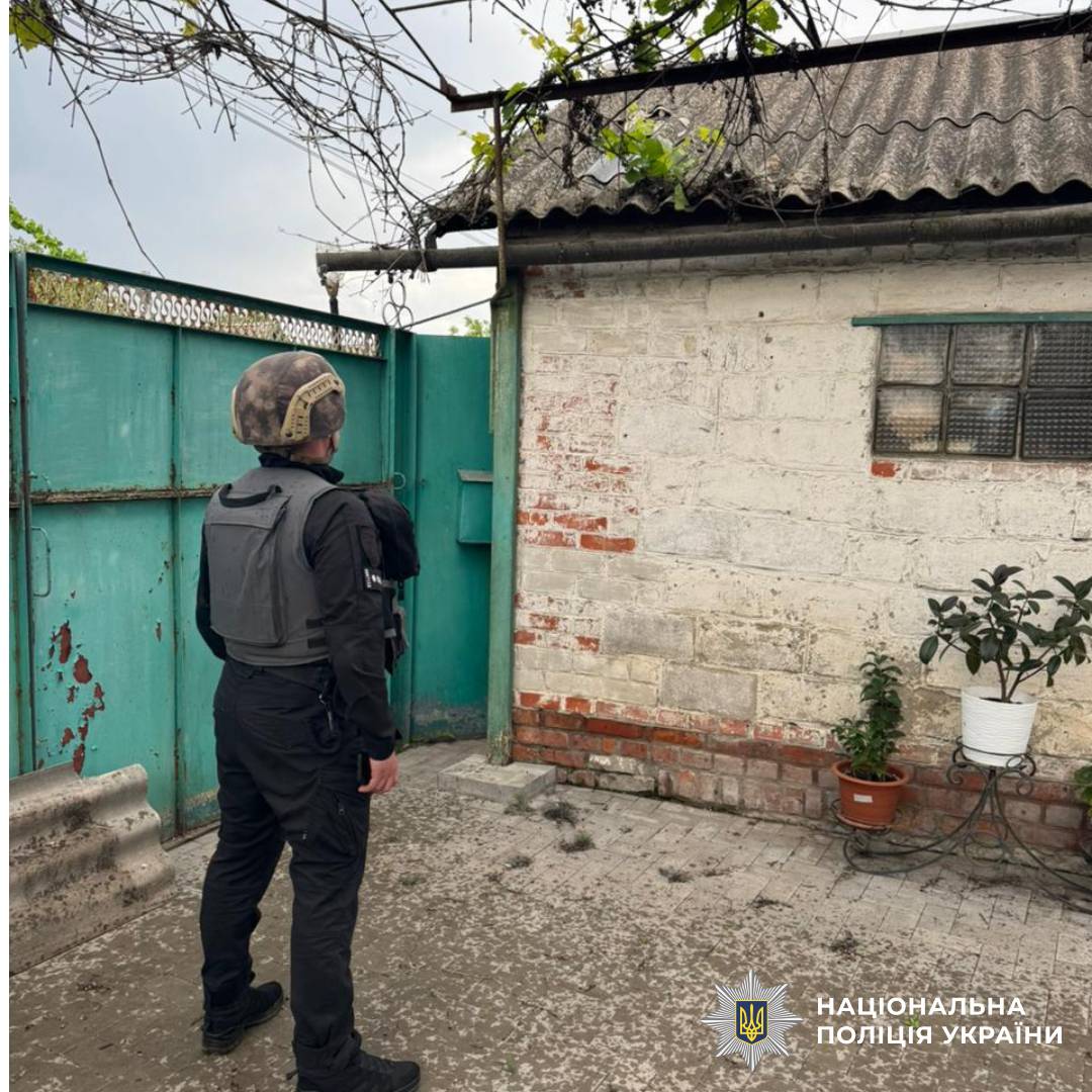 На фото наслідки ворожого обстрілу