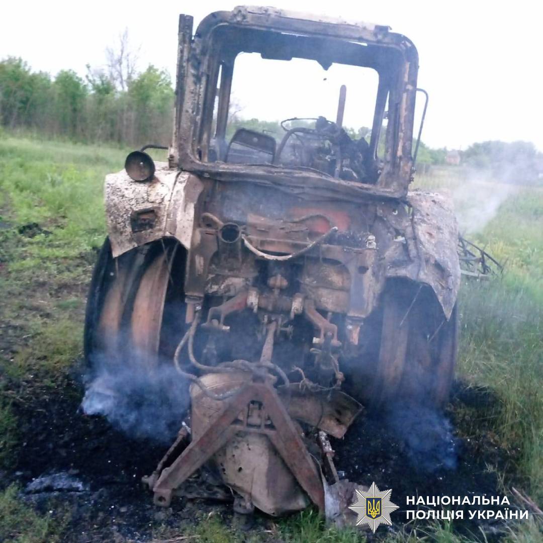 На фото наслідки ворожого обстрілу