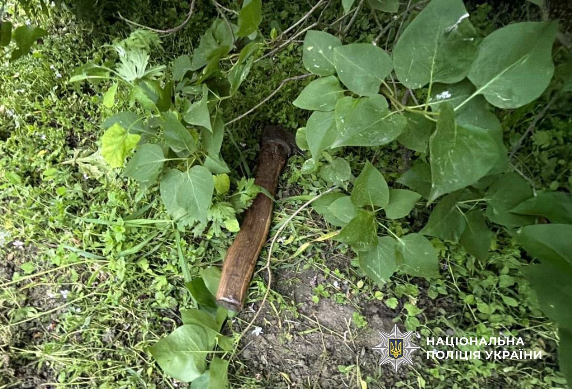 На фото зображений предмет скоєння злочину