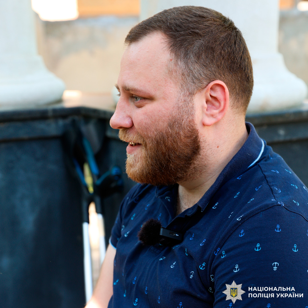 «Головне - не опускати руки»: історія харківського поліцейського Володимира Горпинича, який після поранення планує повернутися до служби
