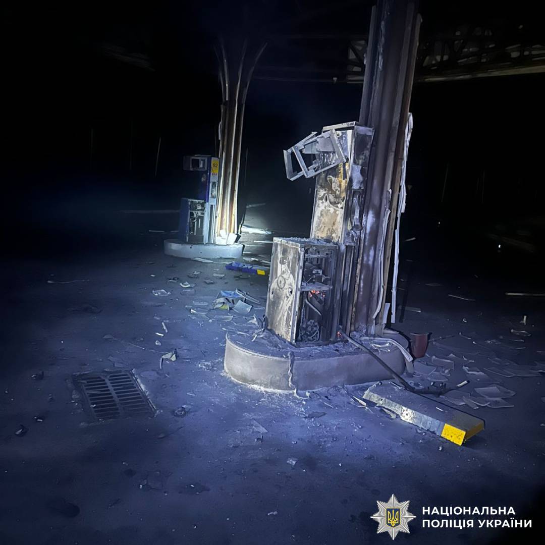 На фото наслідки ворожого обстрілу