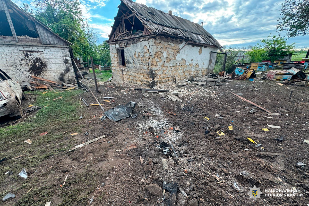 Постраждала людина: поліцейські задокументували наслідки воєнних злочинів на Харківщині