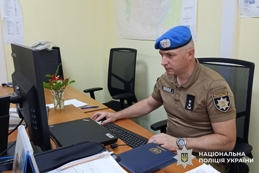 Поліцейський-миротворець з Хмельниччини Олександр Фурман: «Ми маємо виборювати мир заради майбутнього наших дітей»