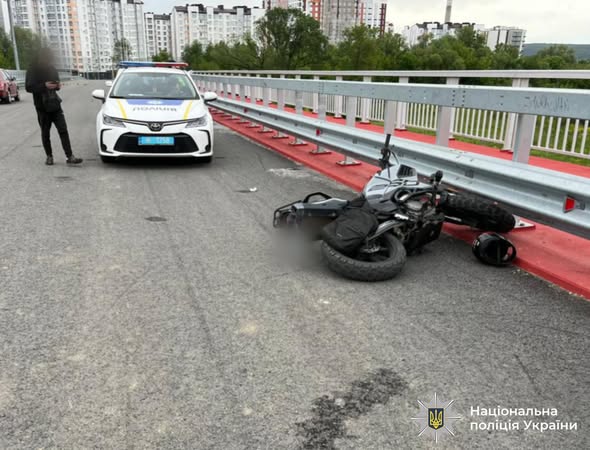 Унаслідок наїзду мотоцикла травмувалася малолітня дитина: поліція розпочала кримінальне провадження
