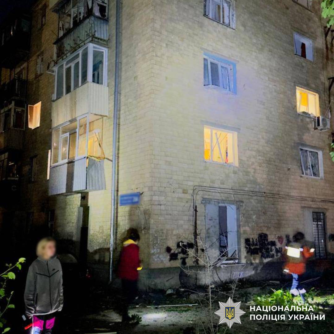 На фото наслідки ворожого обстрілу
