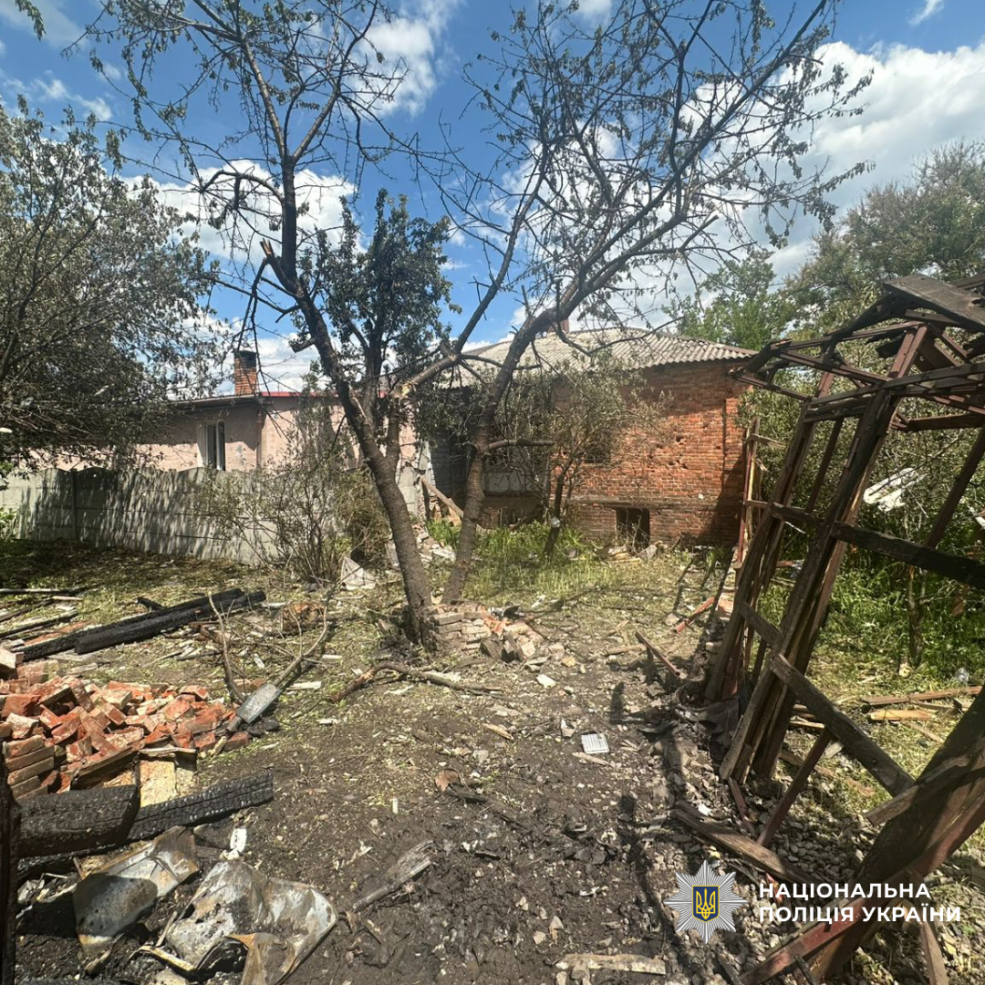 поліцейські Харківщини документують черговий злочин росіян