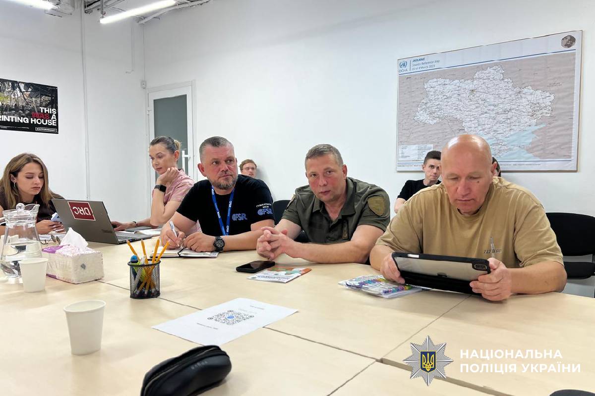 Представники поліції Харківщини долучилися до обговорення гуманітарних та безпекових викликів регіону