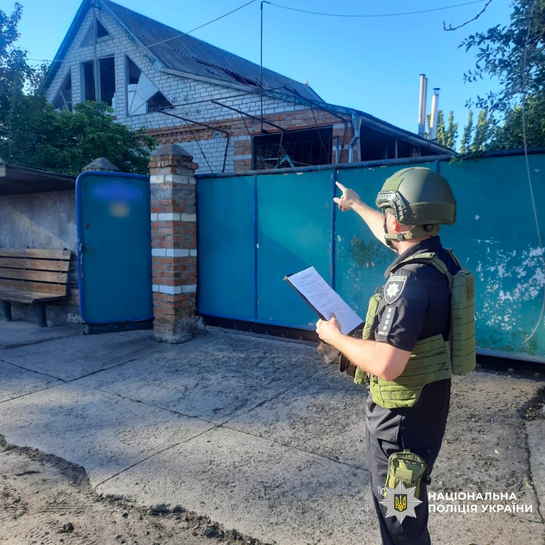 поліція задокументувала наслідки ударів рф по Харкову та Харківській області