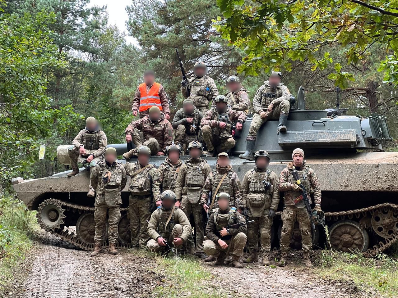 Бійці стрілецького батальйону