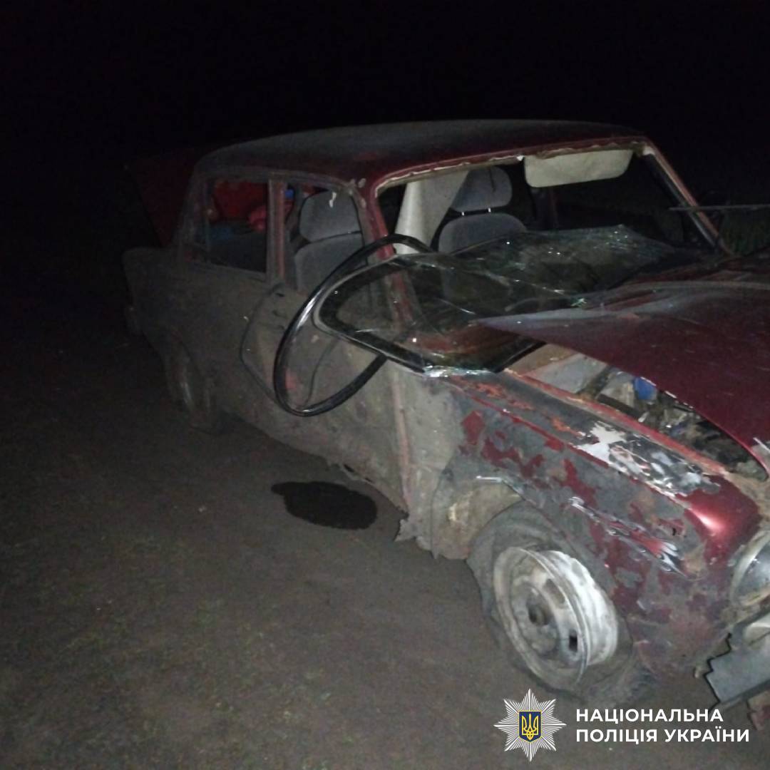 На фото зображені наслідки ворожого обстрілу