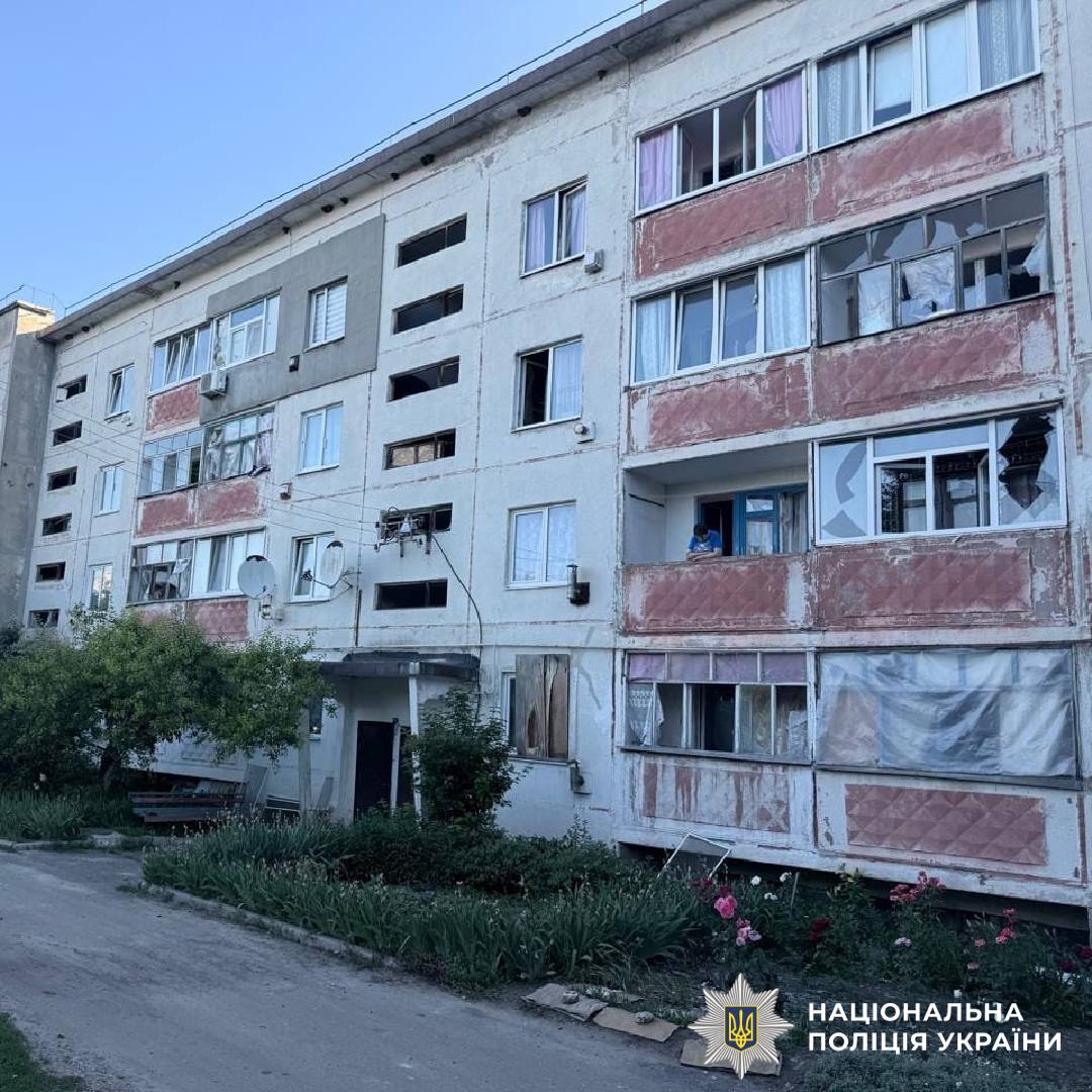 На фото наслідки ворожого обстрілу