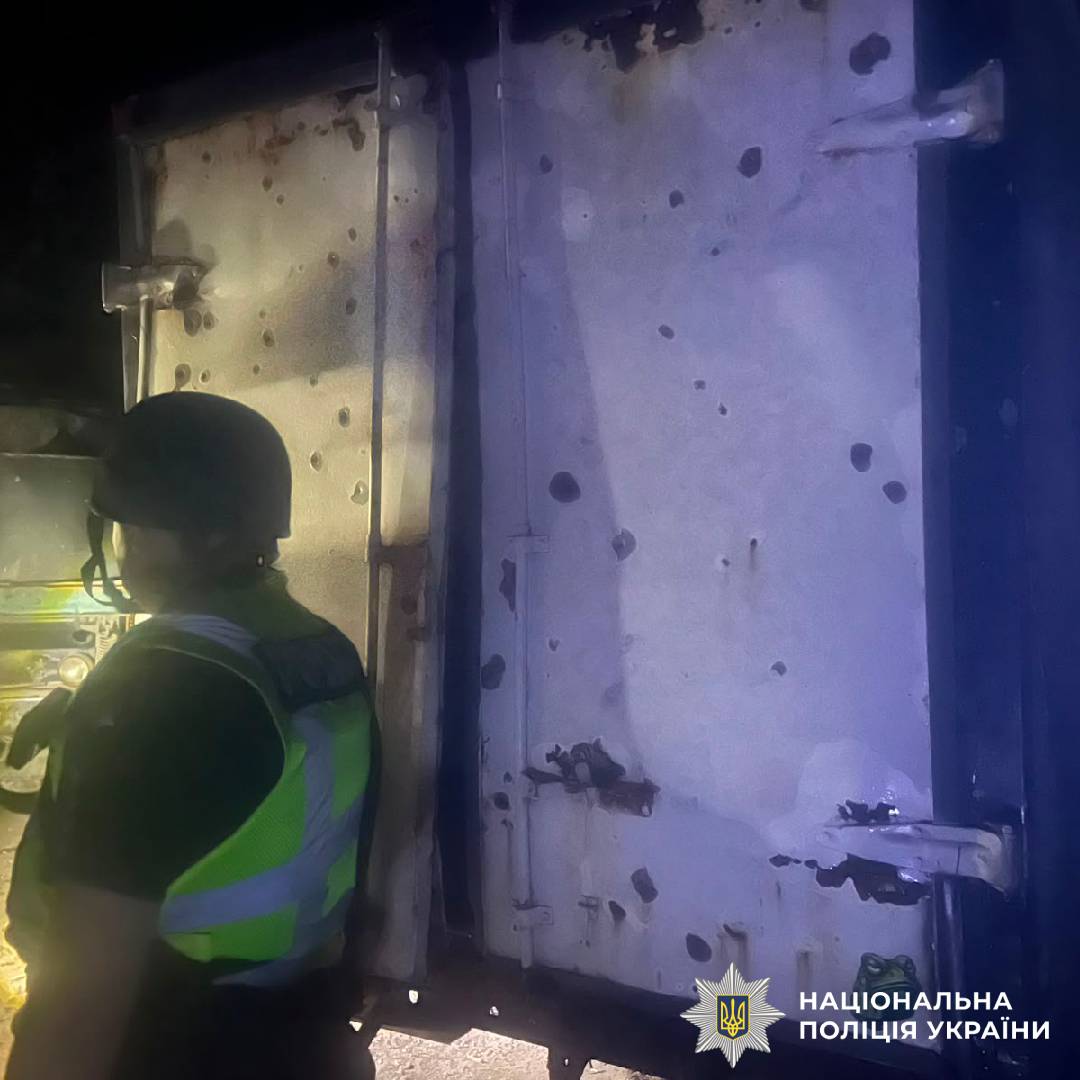 На фото наслідки ворожого обстрілу