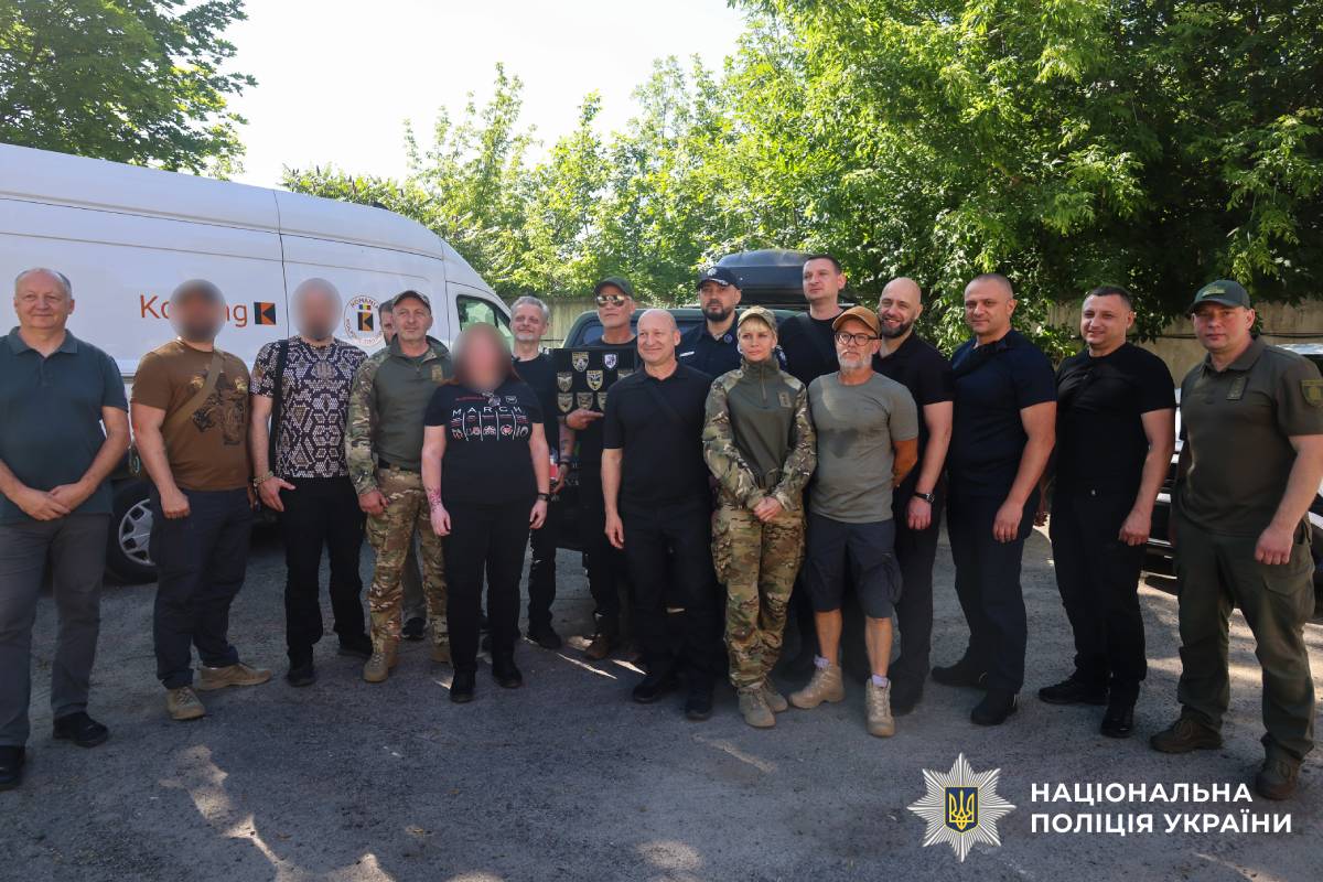 Спецпідрозділи поліції Харківщини отримали понад 160 одиниць гуманітарної та технічної допомоги