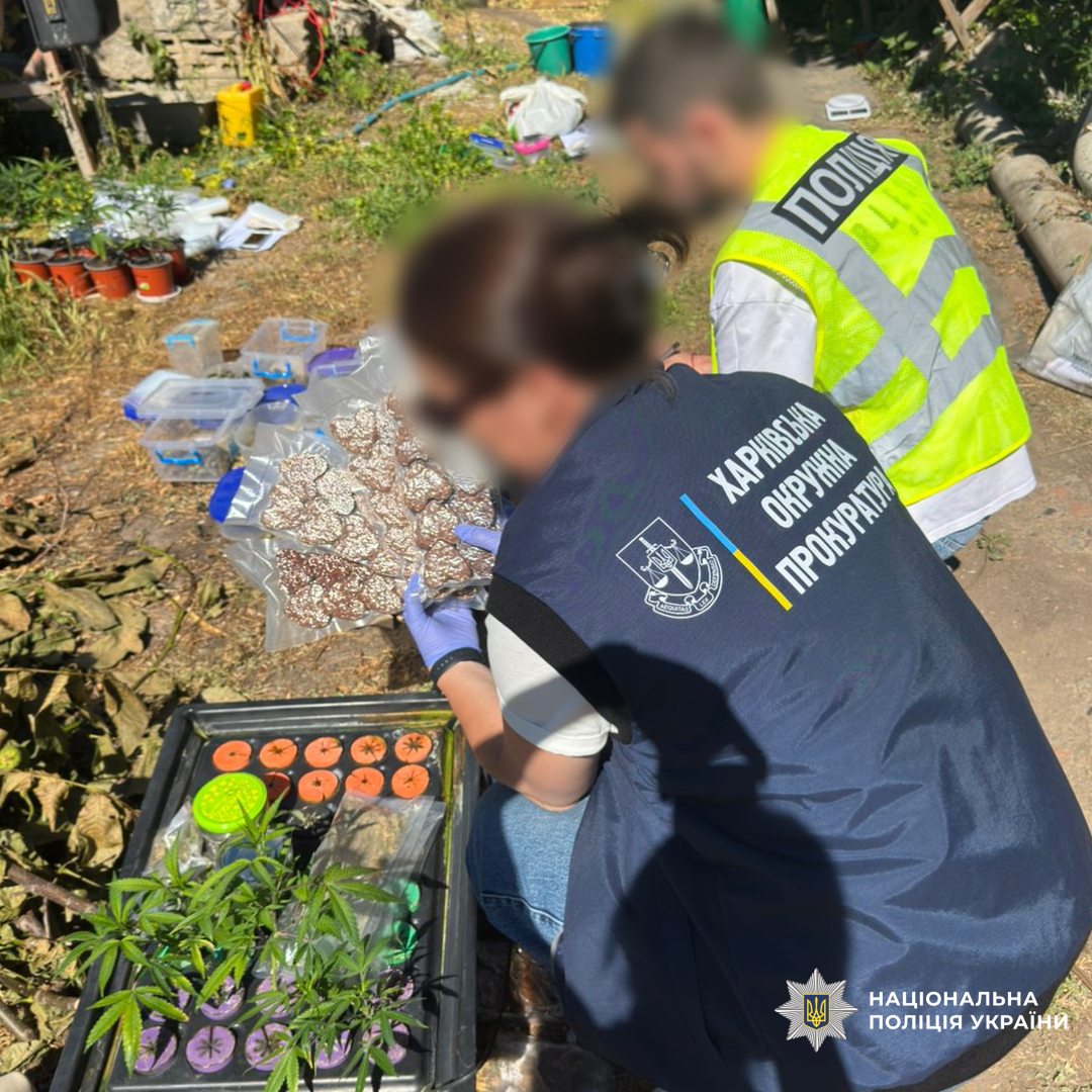 Поліція Харківщини викрила чоловіка, який налагодив збут наркотиків через поштові відправлення