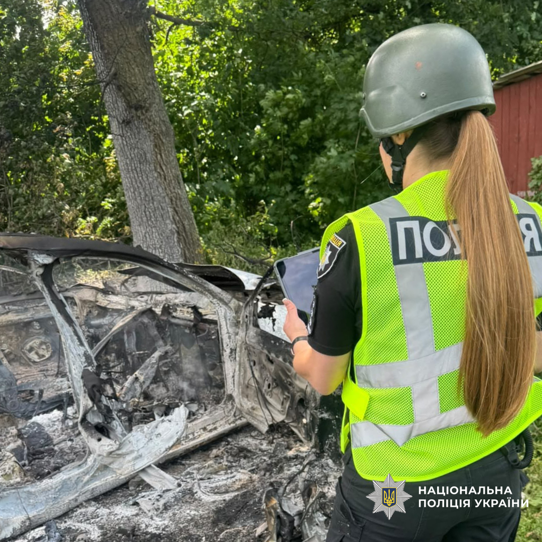 поліція Харківщини задокументувала наслідки воєнних злочинів країни-агресора