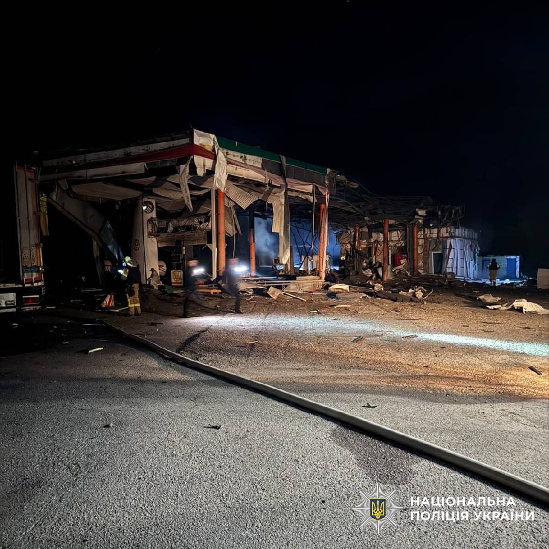 На фото наслідки ворожого обстрілу