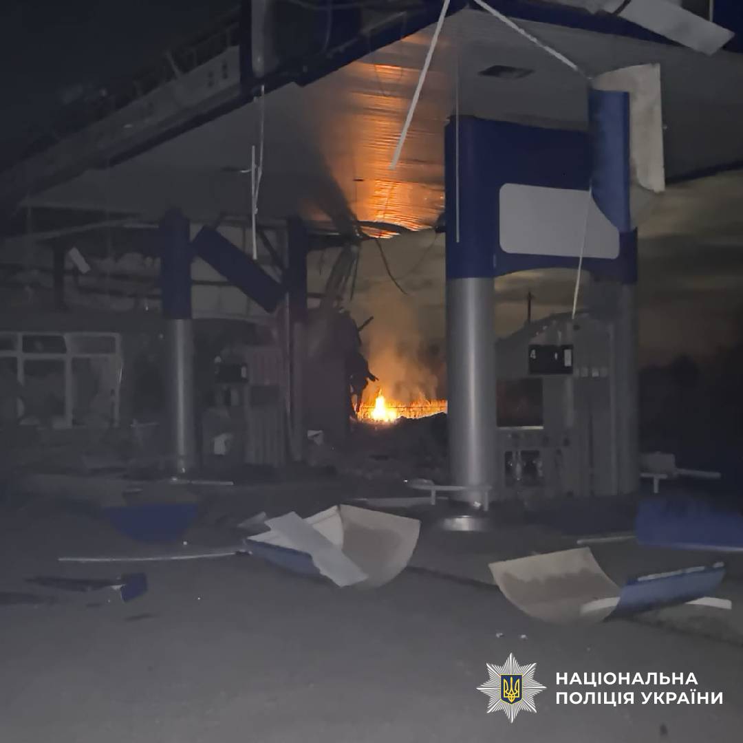 На фото наслідки ворожого обстрілу