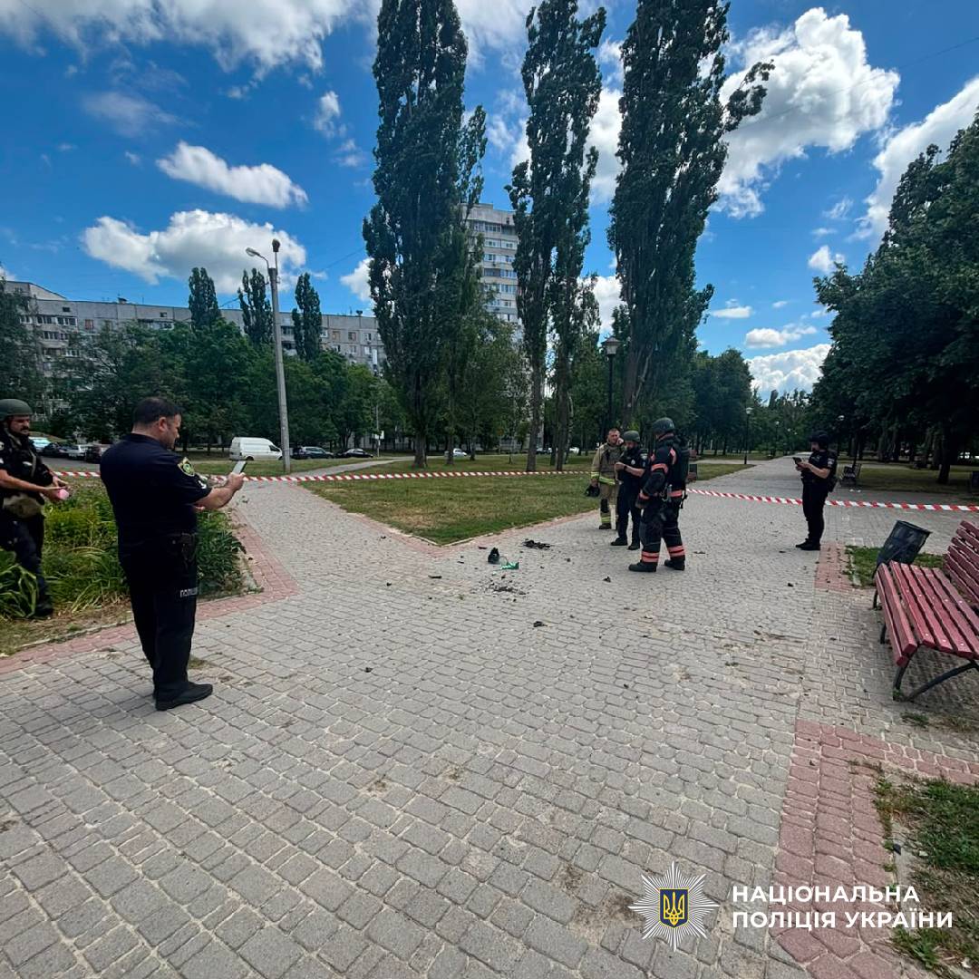 На фото наслідки ворожого обстрілу