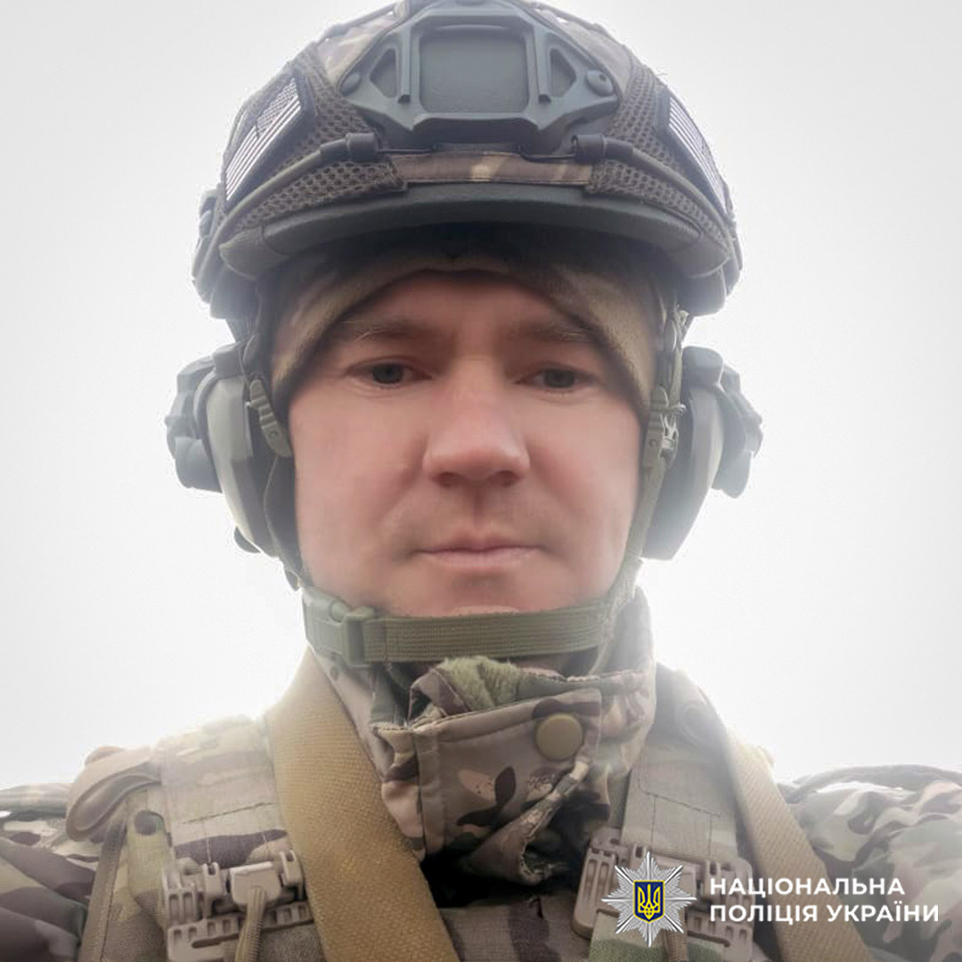 Майор поліції Павло Дишльовський: історія слідчого з Хмельниччини, який добровольцем пішов на фронт