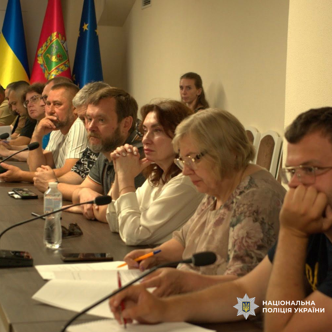 Представник поліції Харківщини долучився до обговорення реалізації ветеранської політики в регіоні