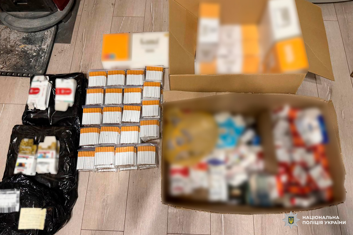На Харківщині поліцейські припинили діяльність трьох схем незаконного обігу підакцизних товарів