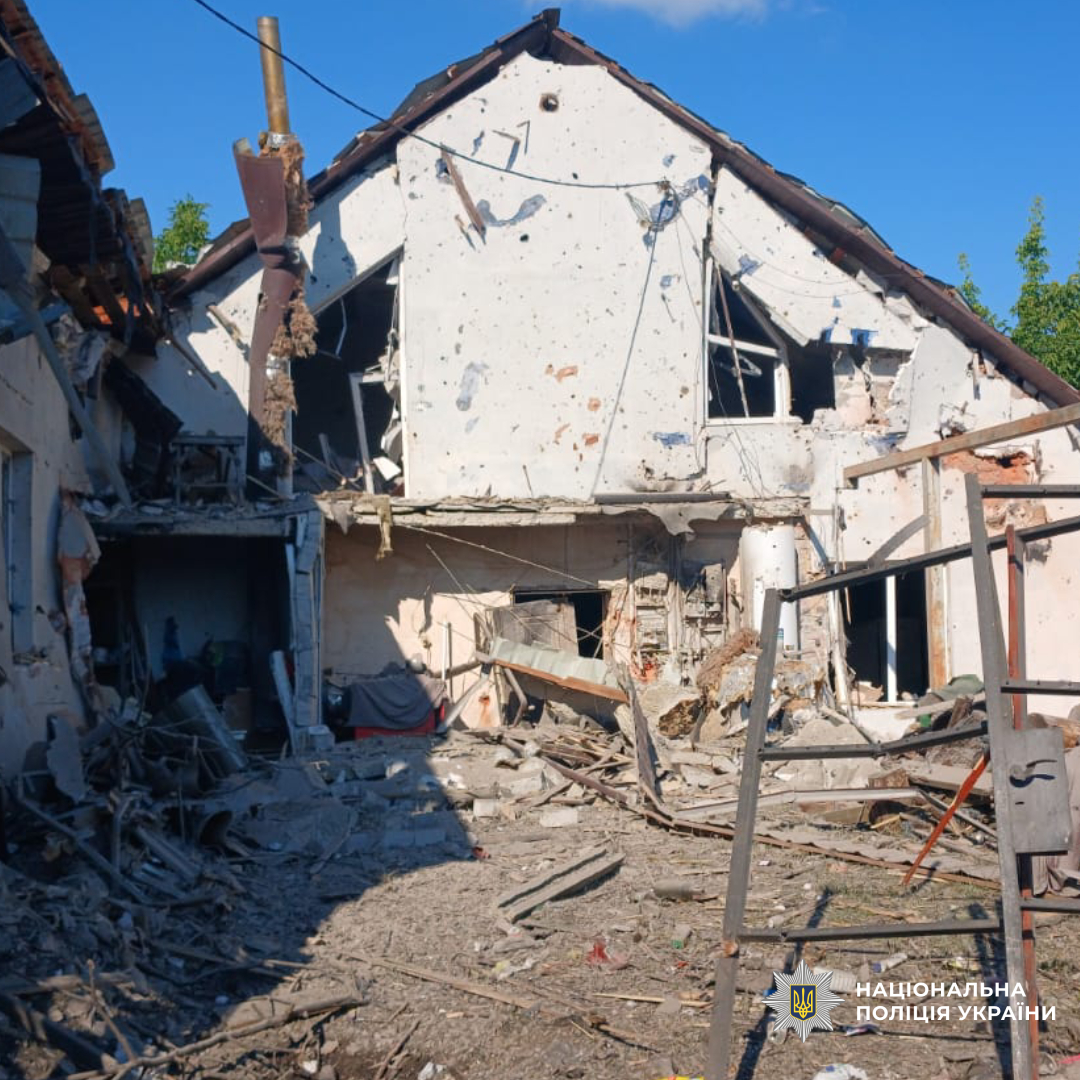 поліція Харкова працює на місцях обстрілів