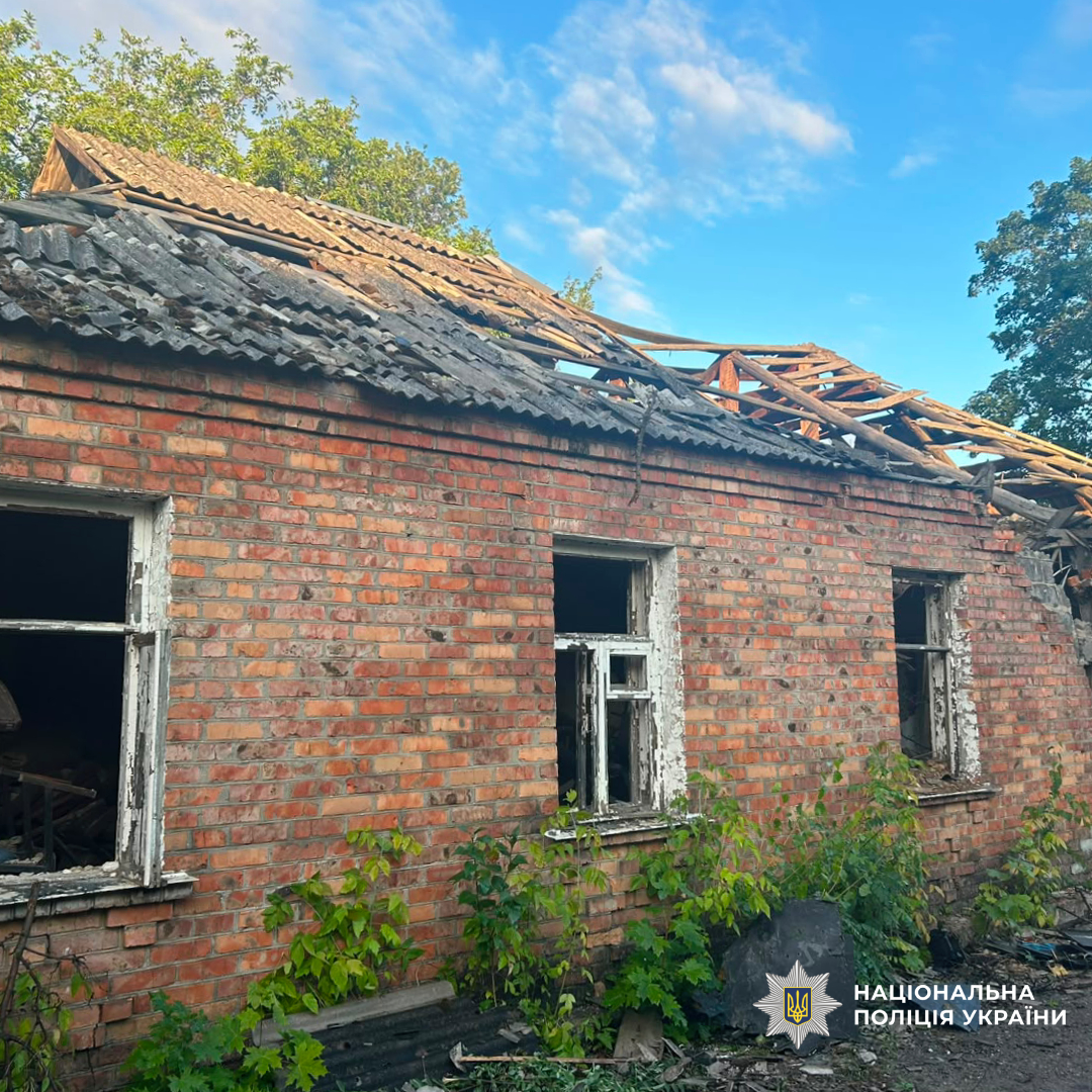 поліцейські задокументували наслідки збройної агресії військ рф на Харківщині