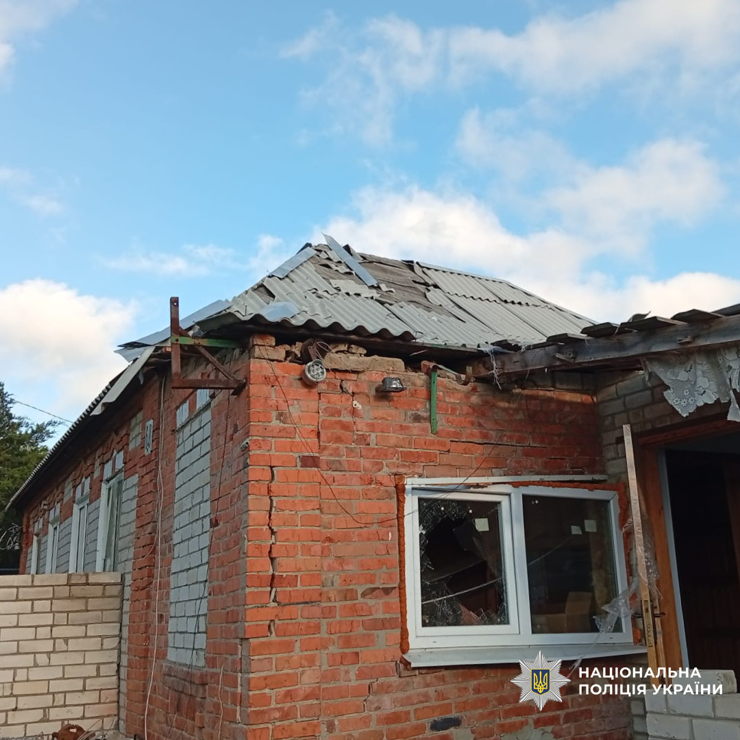поліцейські задокументували наслідки збройної агресії військ рф на Харківщині